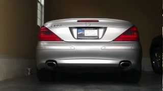 2003 SL500 exhaust sound [upl. by Leopoldeen]