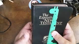 KJV Expositors New Testament Bible Review [upl. by Ennovihc]