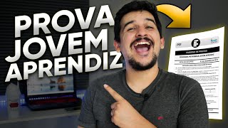 PROVAS PARA JOVEM APRENDIZ  COMO SÃO E O QUE ESTUDAR [upl. by Ahsiret]