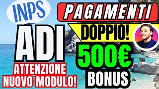 ASSEGNO DI INCLUSIONE🔴DOPPIO 520€💶500€ BONUS⚠️Nuovo MODULO✅ in SCADENZA [upl. by Batty]