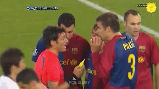 Gerard Piqué vs Manchester United  Champions League final 2009 [upl. by Lhamaj]