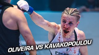 Karate Combat Sthefanie Oliveira vs Christina Kavakopoulou  Full Fight [upl. by Sandie294]