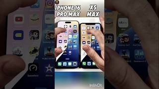 iPhone 16 Pro Max vs iPhone XS Max⚡ Evolution of Speed The Ultimate Battle 🚀 Shorts​viralvideo​ [upl. by Nyletak]