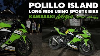 POLILLO ISLAND RIDE KAWASAKI NINJA ZX4RR  SUPERLEIK MOTOVLOG [upl. by Aloise]