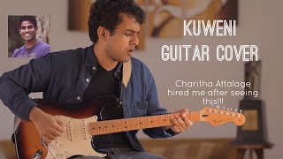 Kuweni CharithaRidmaDinupa  Guitar Chord Melody Cover Sasmitha [upl. by Redford11]