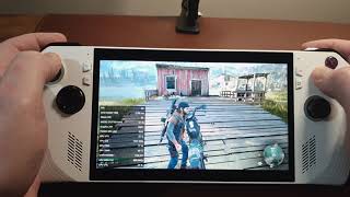 Days Gone  AMD fluid motion frames testing on the Asus ROG Ally Z1 Extreme 900p 18w tdp [upl. by Stine143]