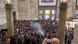 Stasera InterNapoli ma guardate cosa sta succedendo in stazione a MILANO 🔥😨 [upl. by Reina423]