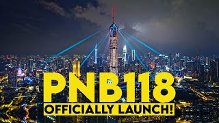 PNB118  MERDEKA 118 LAUNCHED Lightshow  Video Chronology 20162023 [upl. by Bayless833]