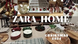 ZARA HOME  ✨Christmas Collection✨  Full tour [upl. by Savanna]