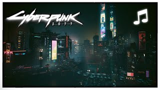 Cyberpunk 2077 Relaxing Night City Ambience amp Lore [upl. by Leunas]