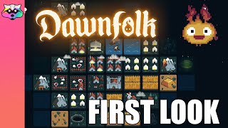 Fighting back the Darkness to Build our City  Dawnfolk  First Look [upl. by Nekial]