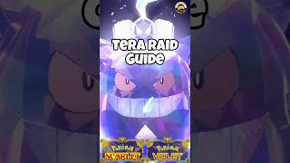 GENGAR COUNTERS  5STAR TERA RAID GUIDE for Pokemon Scarlet amp Violet pokemonscarletandviolet [upl. by Base688]