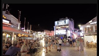 Albufeira Old Town walk at night [upl. by Aiak]