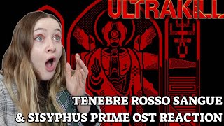 THESE SONGS ARE INSANE  First time reaction to Ultrakill OST Tenebre Rosso SangueSisyphus OST [upl. by Ugo]