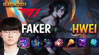 T1 Faker HWEI vs YONE Mid  Patch 1324 KR Ranked [upl. by Normie599]