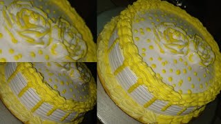 pineapple recipe cake ✨ decoration [upl. by Ssepmet62]