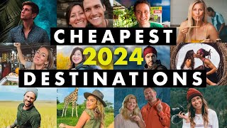 12 INSANELY CHEAP Budget Travel Destinations to Visit in 2024  Told By Expert Travellers [upl. by Teeter]