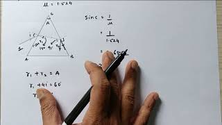 Q 922 Solution Ray Optics CBSE Std 12 Physics [upl. by Barbabra]