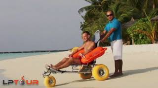 MALDIVE ACCESSIBILI IN CARROZZINA un resort da favola [upl. by Stefa]