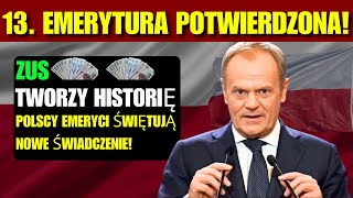 SZOKUJĄCE OGŁOSZENIE ZUS POTWIERDZONO 13 EMERYTURĘ NA 2025 R [upl. by Thibaut4]