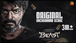 BEAST  Original Background Score  Thalapathy Vijay  Sun Pictures  Nelson  Anirudh  Pooja Hegde [upl. by Arjan817]