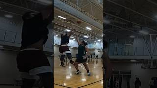 On Fire in the Face of a CONTESTED SHOT basketball ballislife highlights [upl. by Boykins]