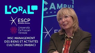 ESCP  Mastère Spécialisé Management des biens et activités culturels MABAC [upl. by Chien851]