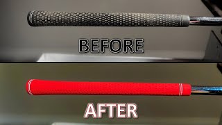 Easiest Way to Install New Golf Grips [upl. by Edurtreg816]