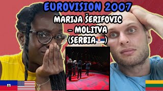 REACTION TO Marija Šerifović  Molitva Serbia 🇷🇸 Eurovision 2007  FIRST TIME HEARING [upl. by Bryn]