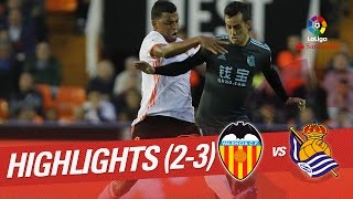 Resumen de Valencia CF vs Real Sociedad 23 [upl. by Sille]