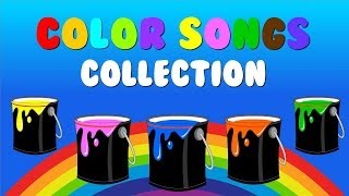 quotColor Songs Collection Vol 1quot  Learn Colors Sing Colors Nursery Rhymes [upl. by Andromede623]