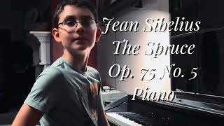 Jean Sibelius  The Spruce Op 75 No 5 Piano romantic [upl. by Merrilee]