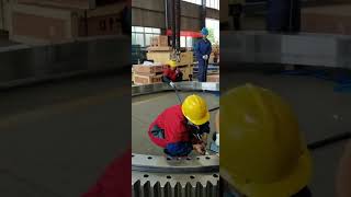 Inspection for big size slewing bearing [upl. by Kelwen907]