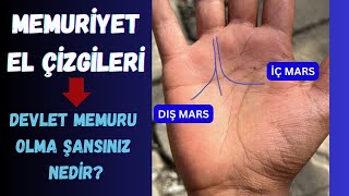 Memuriyet El Çizgileri  Devlet Memuru Olma Şansınız Nedir  Güneş Çizgisinin Farklı Okumaları [upl. by Anomer]