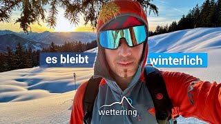 Nach kurzem Föhnversuch erneut winterlich im Ländle  Wetterring Regionalwetter 16012023 [upl. by Yonita]