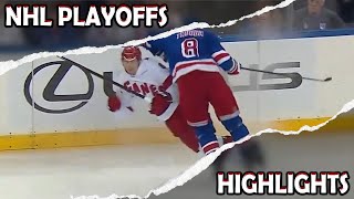 2024 NHL Playoff Highlights  Goals Hits Fights [upl. by Amliw]