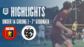 Highlights GenoaSpezia U14 Pro Girone PiemonteLiguria 7 giornata stagione 202324 [upl. by Marc437]