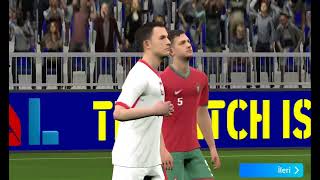 Portekiz vs polonya maçı e football 2025 [upl. by Ahoufe]