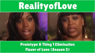 Flavor of Love Season 3  Prototype amp Thing 1 Elimination [upl. by Nilyram143]