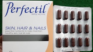 Perfectil Best For  Hair Skin NailsBest Vitamin For Your BeautyPerfactil Uses And Benefits [upl. by Venetia547]