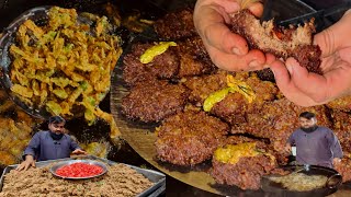 Chapli kabab recipe  40 kg commercial style chapli kabab recipe by  Farooq Ghouri [upl. by Ailic]