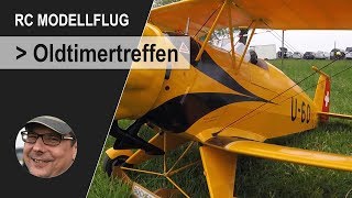 RC Modellflug  29 Oldtimertreffen Frauenfeld 2018 [upl. by Alaster]