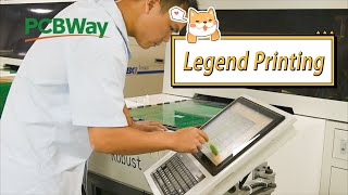 Legend Printing  Multilayer PCB Manufacturing Process  12 [upl. by Warenne]