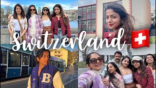 Switzerland Trip with Family Vlog 🇨🇭  Hansika Krishna [upl. by Nahtanohj]