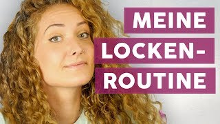 Locken bändigen Meine Locken Routine [upl. by Namsu986]