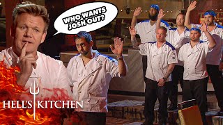 The Men Conspire Against Josh And It Almost Backfires  Hells Kitchen [upl. by Llenyar133]