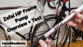 Zefal HP Frame Pump Overview  Test  4K [upl. by Milty]