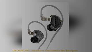 Top BEST NEW KZ PR3 In Ear 132MM Planar Driver Wired Earphones HiFi Bass Monit [upl. by Nifled]