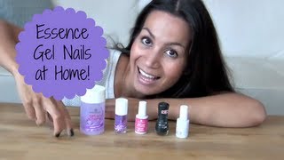 Essence gel nails at home [upl. by Odraboel]