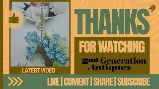 Welcome and Thank you from Second Generation Antiques [upl. by Erl]